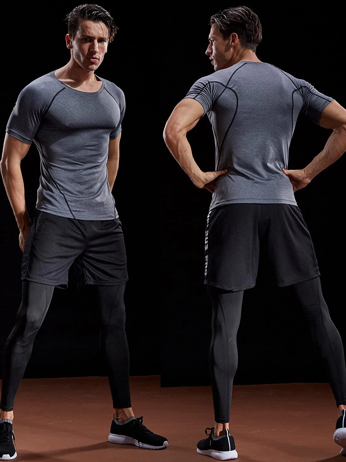 Camiseta de compresión para hombres.