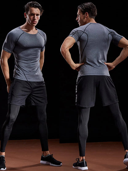Camiseta de compresión para hombres.