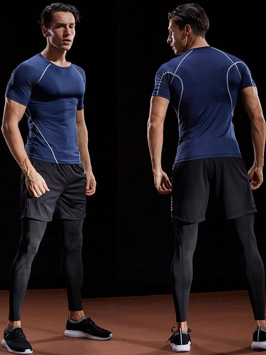Camiseta de compresión para hombres.
