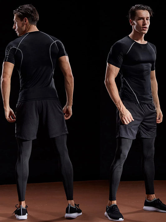 Camiseta de compresión para hombres.